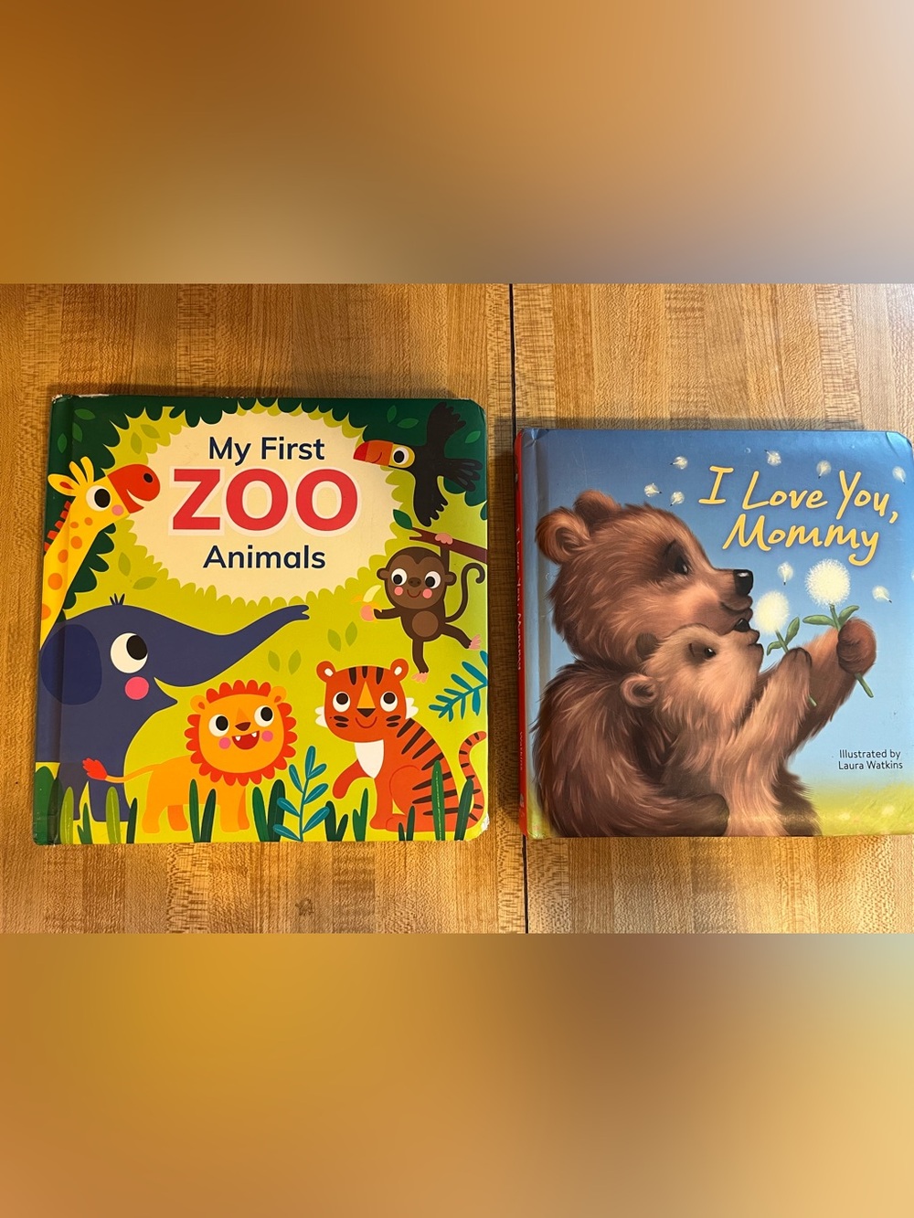 My First Zoo Animals & I Love You, Mommy Books